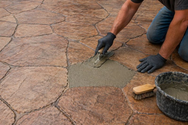 Decorative Concrete Repair in Davis County, UT