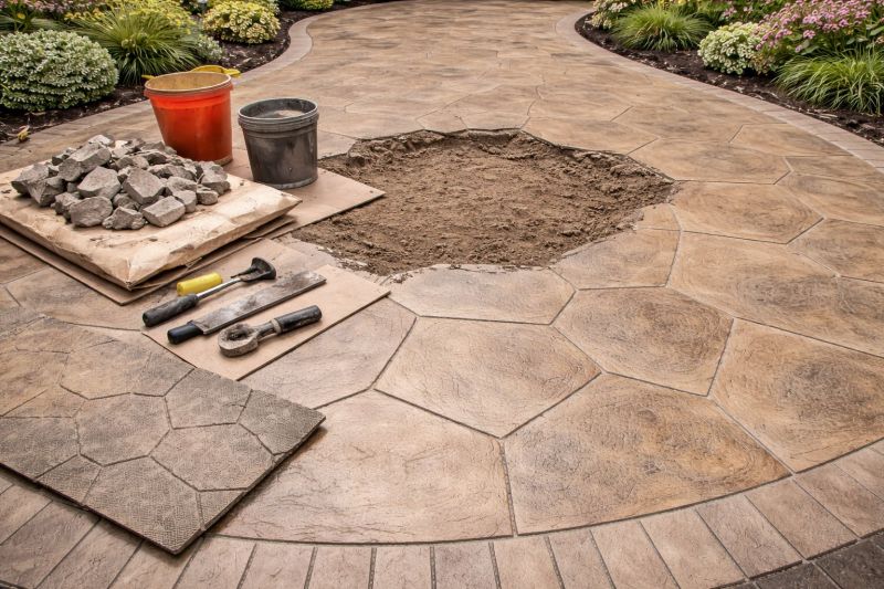 Decorative Concrete Repair in Carmel, IN
